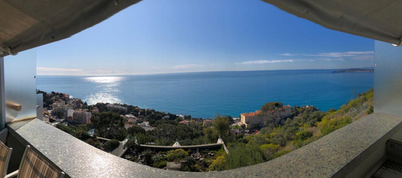 Viangella - Dramatic Sea View! Top Floor 2Km To Monaco Cap-d'Ail Exterior foto